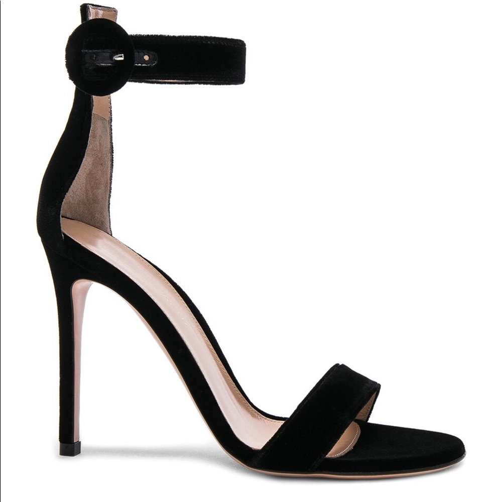 Gianvito Rossi portofino velvet heel